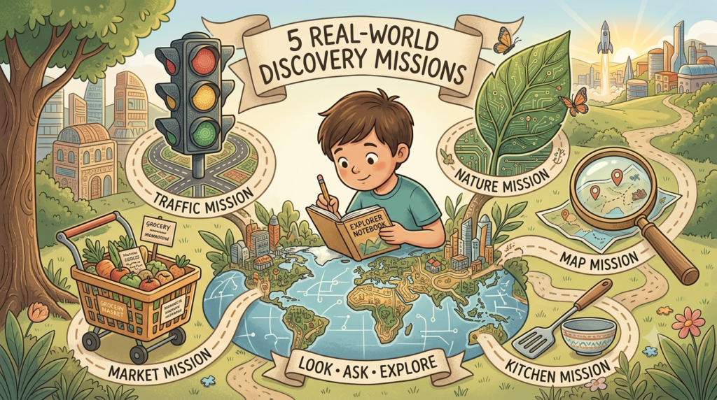 Namaora Discovery Missions visual identity.