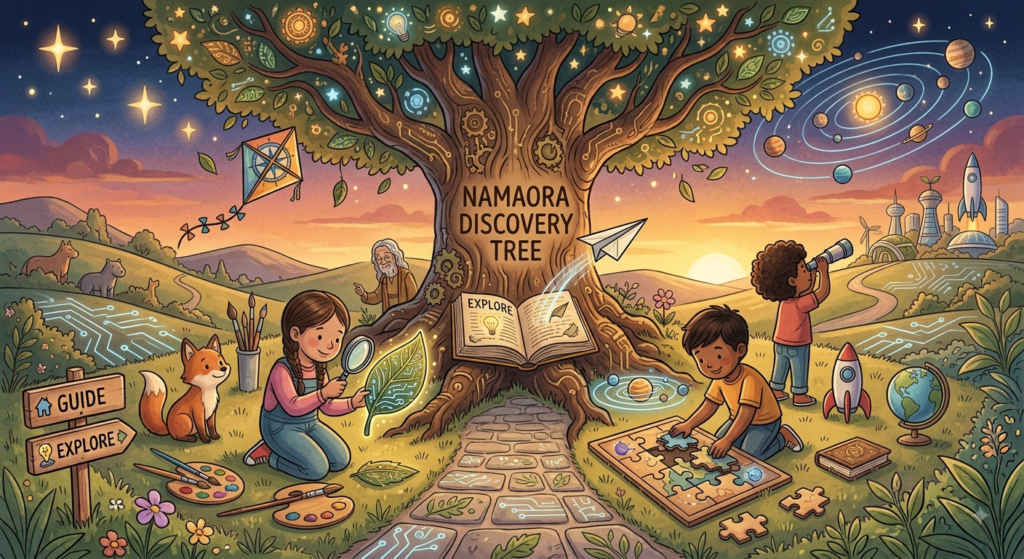 Namaora Kids World illustration